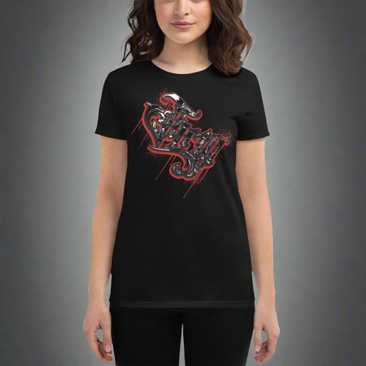 Women's BLOODY ESCAPE TEE (night black)