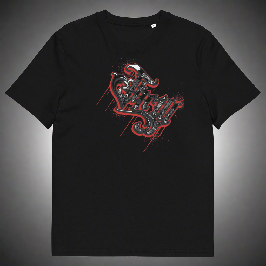 BLOODY ESCAPE TEE (night black)