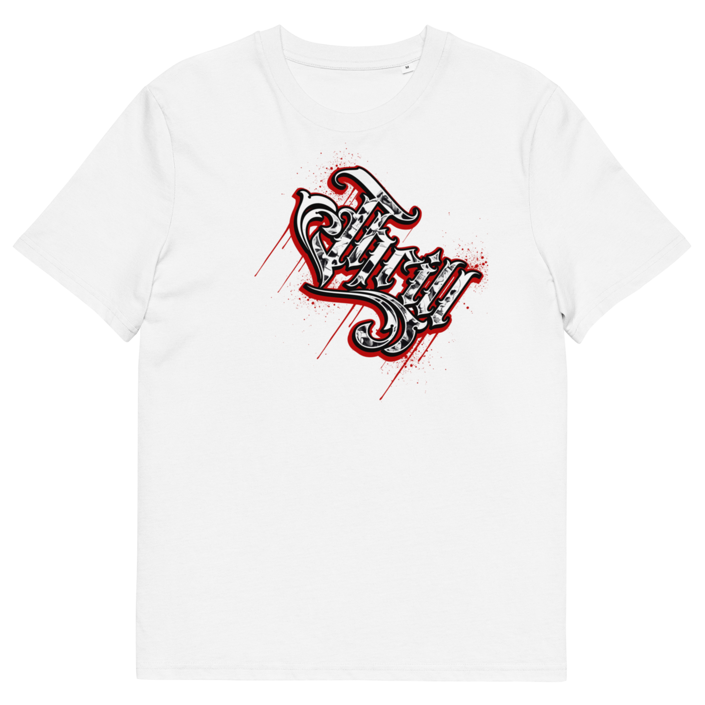 BLOODY ESCAPE TEE (ghost white)